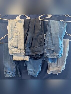 Women's Denim Jeans And Jeggings -Mixed Lot (Sizes Pictured)